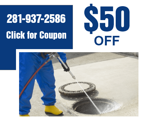 coupon sewer repair clear lake city tx